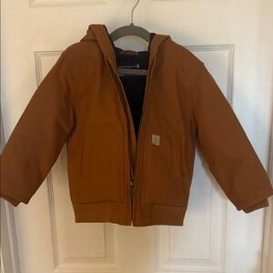 Carhartt Kids Brown insulated coat 3T